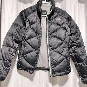North face grey jacket 550
